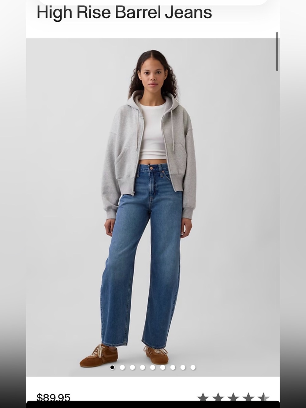 Gap Barrel Jeans Size 30 Petite